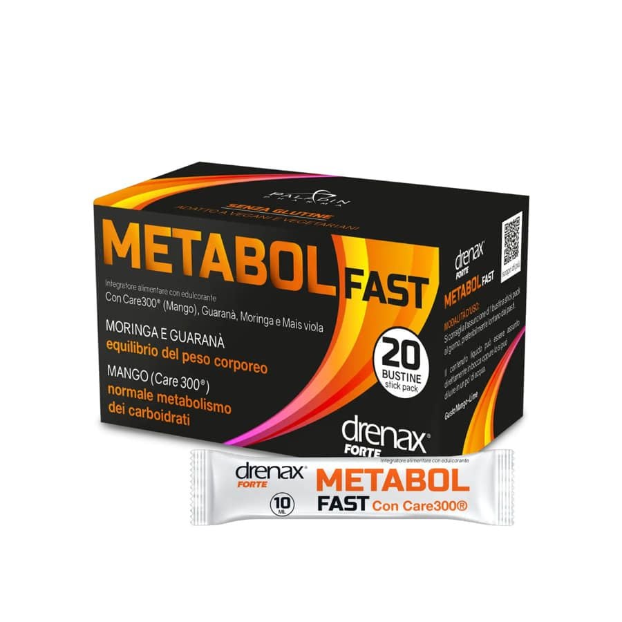 Drenax Forte Metabol Fast 20 bustine stick