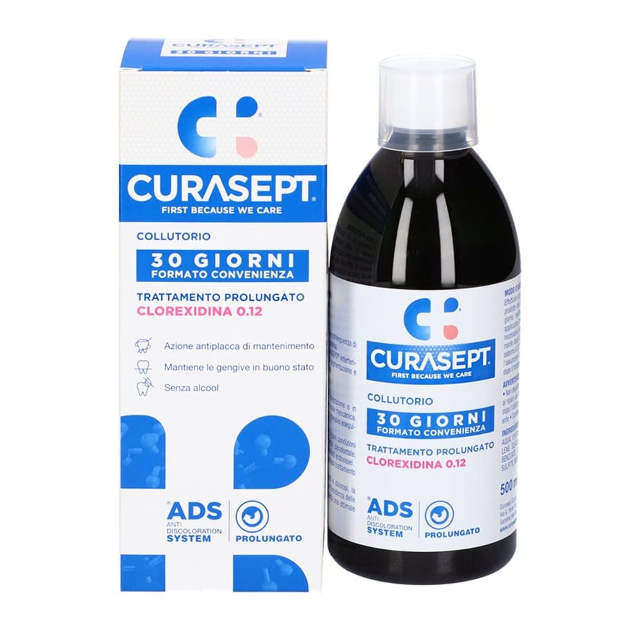 Curasept Collutorio ADS 0.12 Trattamento prolungato 500ml - ZERO SPRECHI