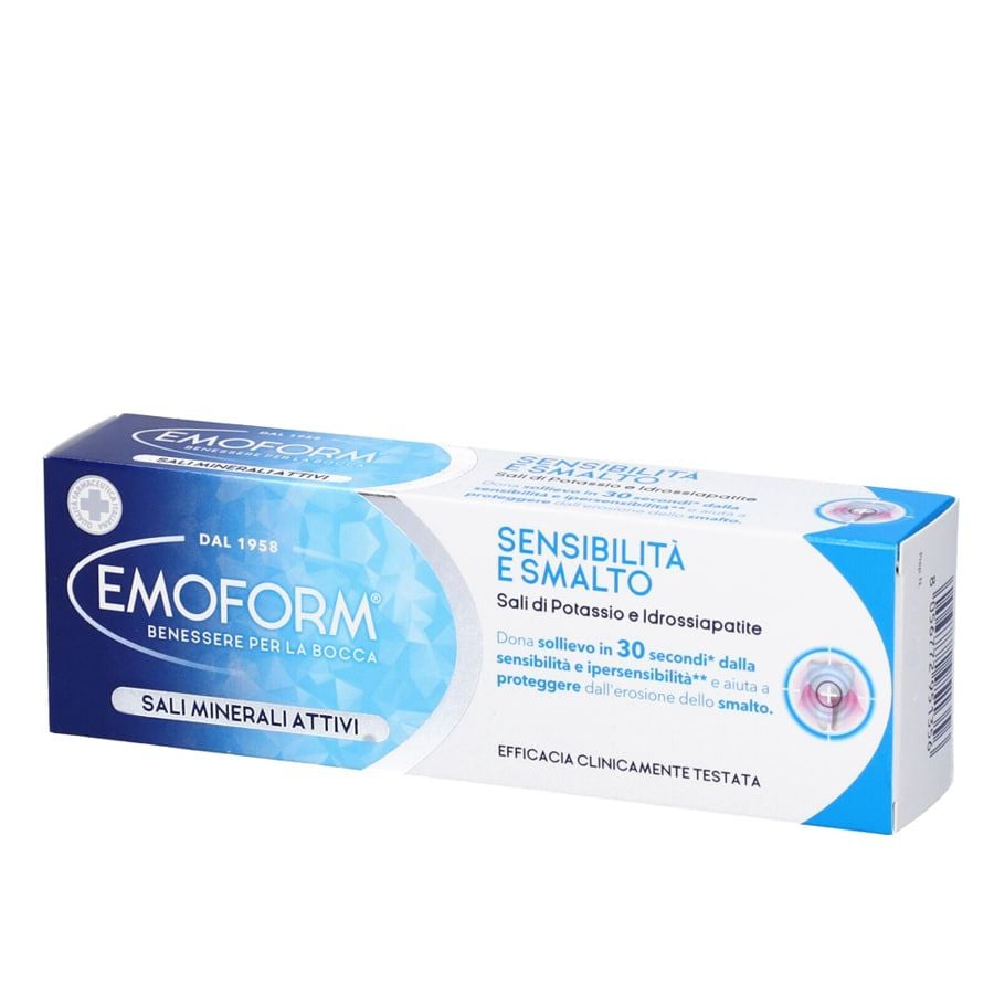 Emoform Dentifricio Sensibilità e Smalto 75ml - ZERO SPRECHI 