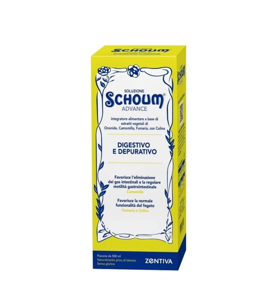 Soluzione Schoum Advance digestivo e depurativo 500ml - ZERO SPRECHI - scadenza 7/2027