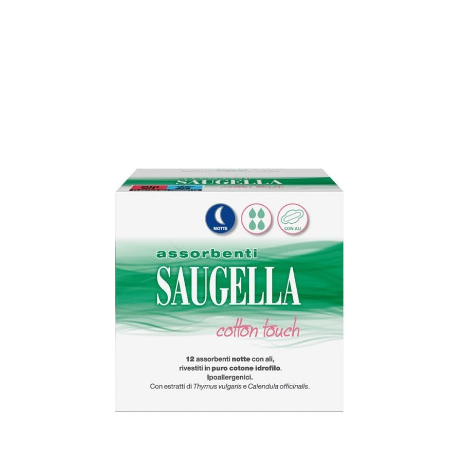 Saugella Assorbenti Notte 12 Pezzi