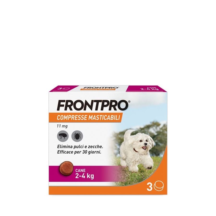 Frontpro3  compresse masticabili cane 2-4kg