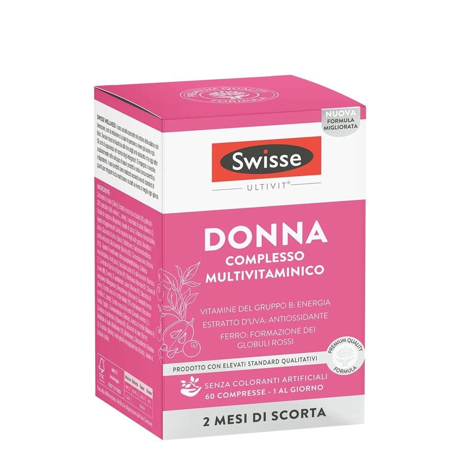 Swisse donna complesso multivitaminico 60 compresse - ZERO SPRECHI - scadenza 7/2026