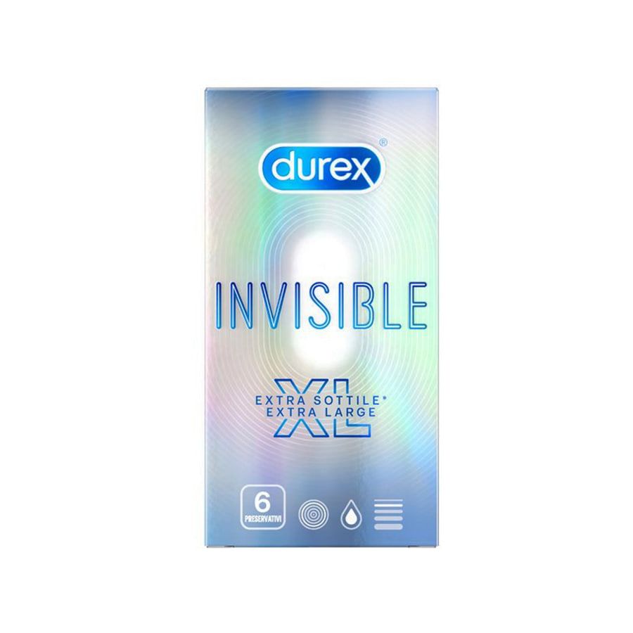 Durex Invisible Xl 6 Pezzi