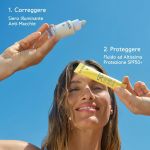 Caudalie duo anti-macchie dell'estate siero 30ml + fluido SPF50 20ml