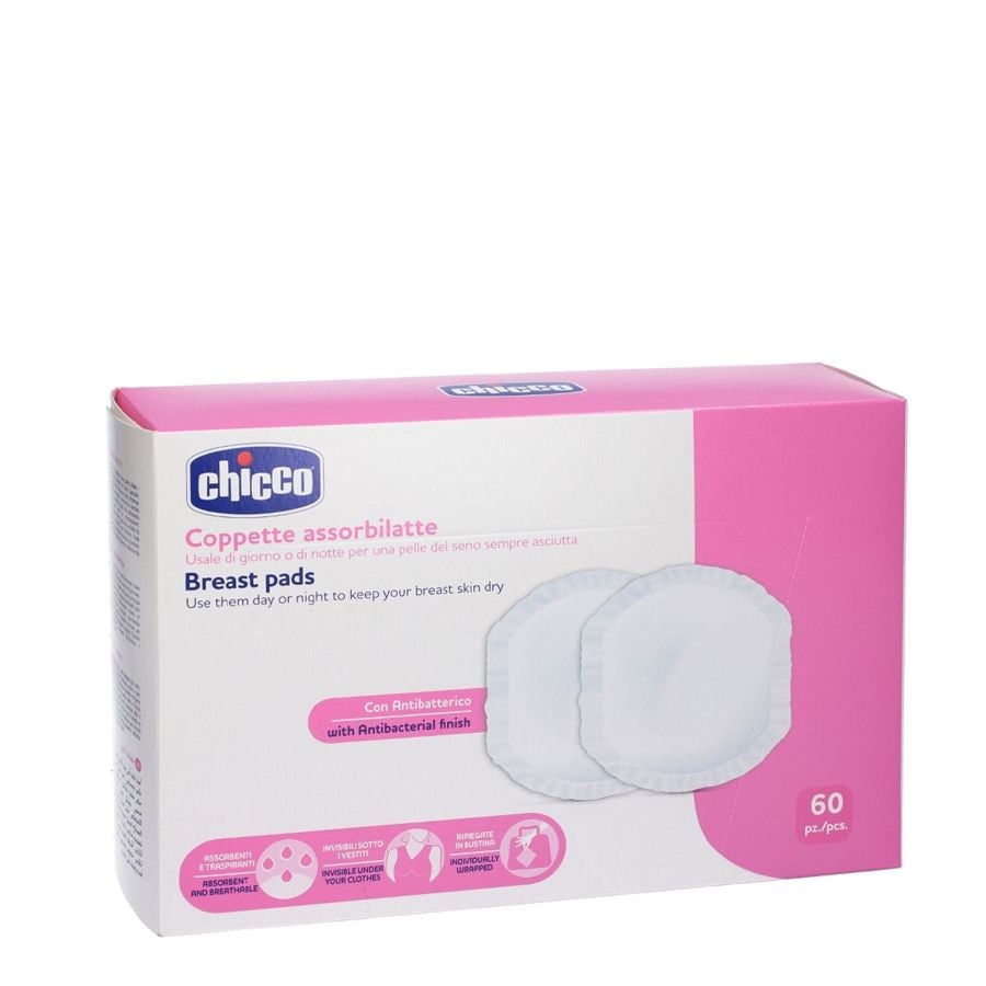 Chicco Coppette Assorbilatte 60 Pezzi