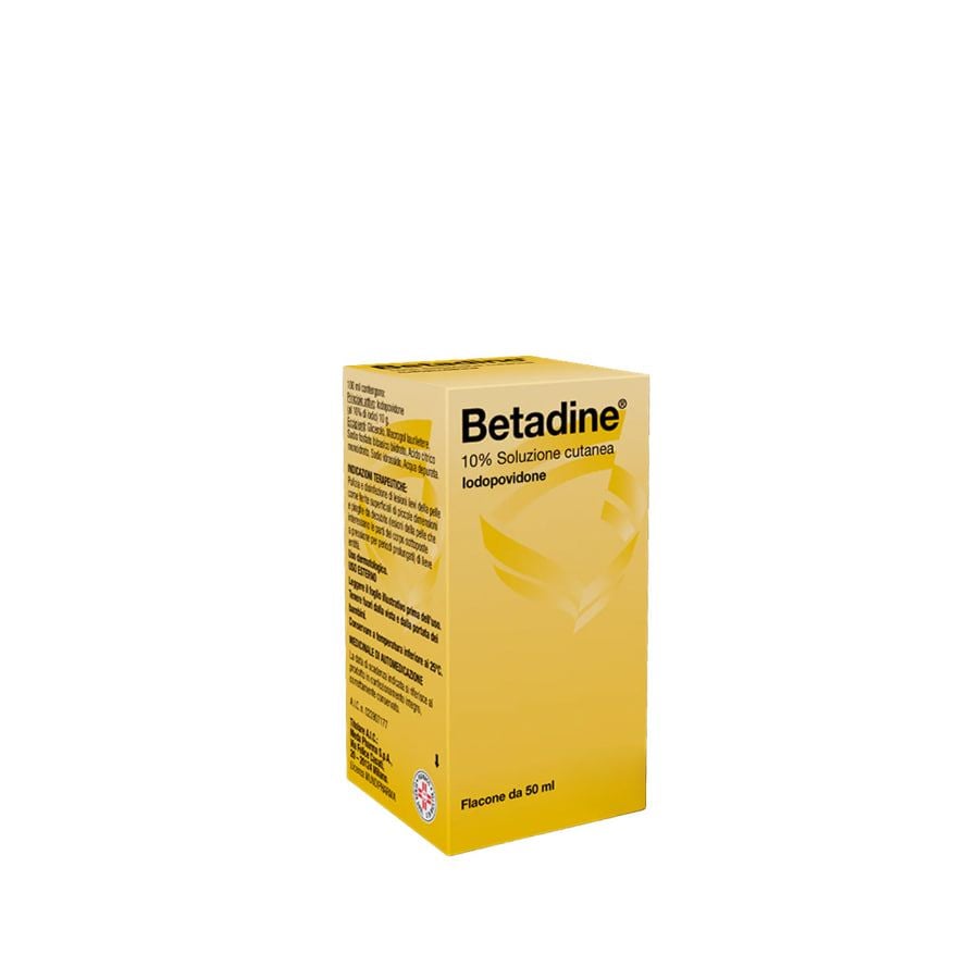 Betadine 10% soluzione cutanea 50ml
