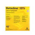 Betadine 10% 10 garze impregnate