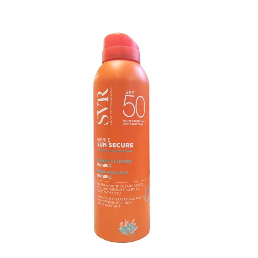 SVR Sun Secure Spray Brume Fresco e Invisibile SPF50+ 200ml