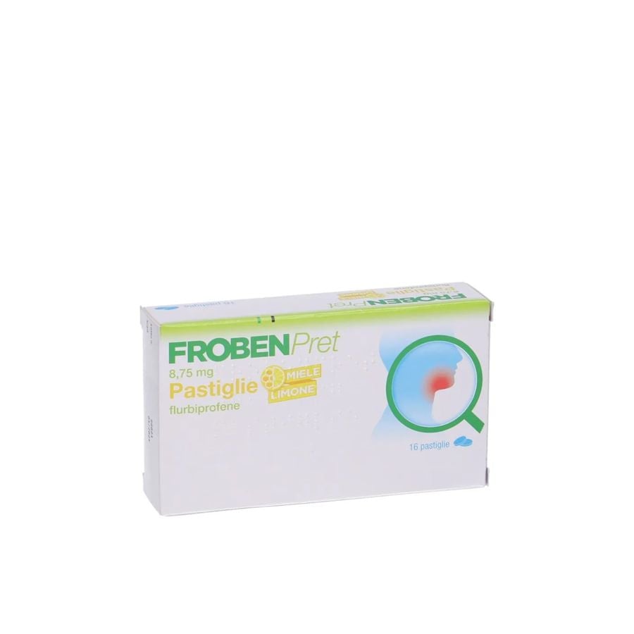 FrobenPret 8,75mg 16 Pastiglie Miele/Limone