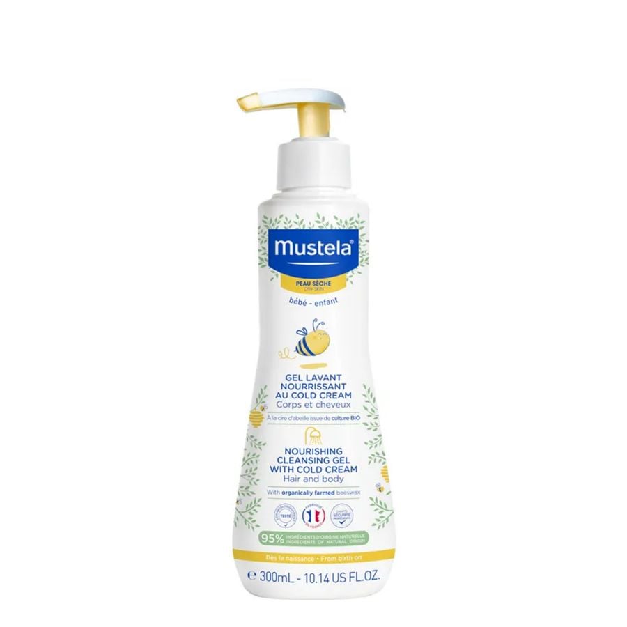 Mustela detergente nutrente alla cold cream 300ml