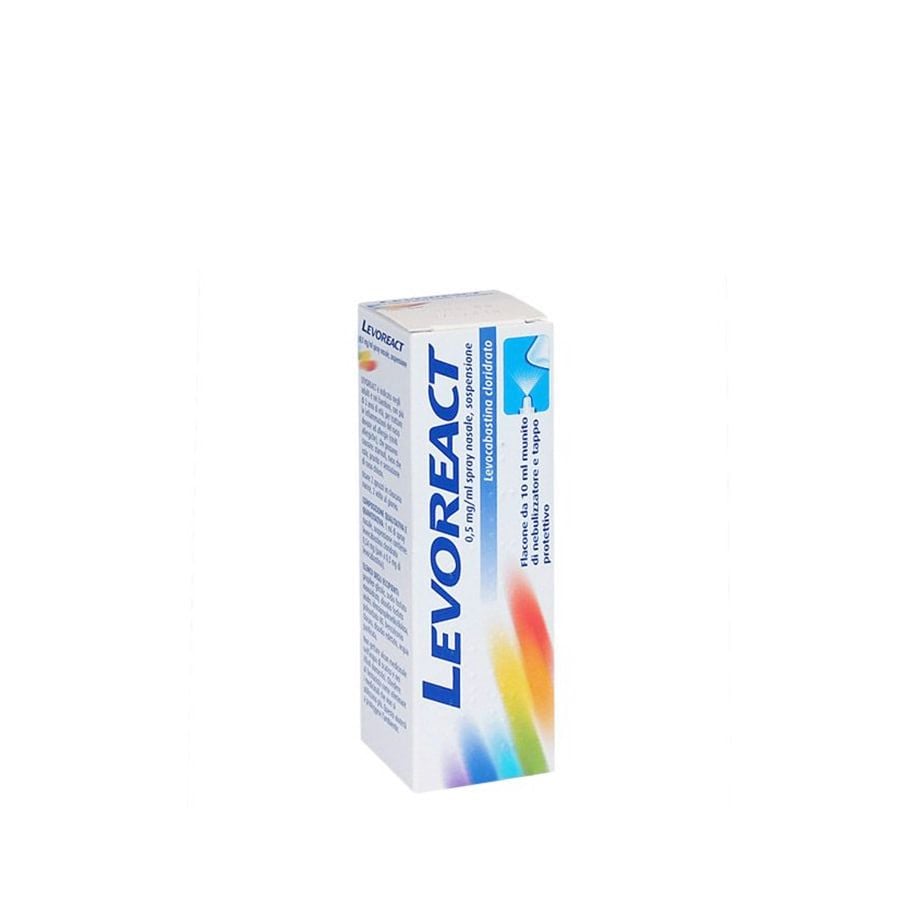 Levoreact 0,5mg/ml Spray Nasale Antistaminico 10ml