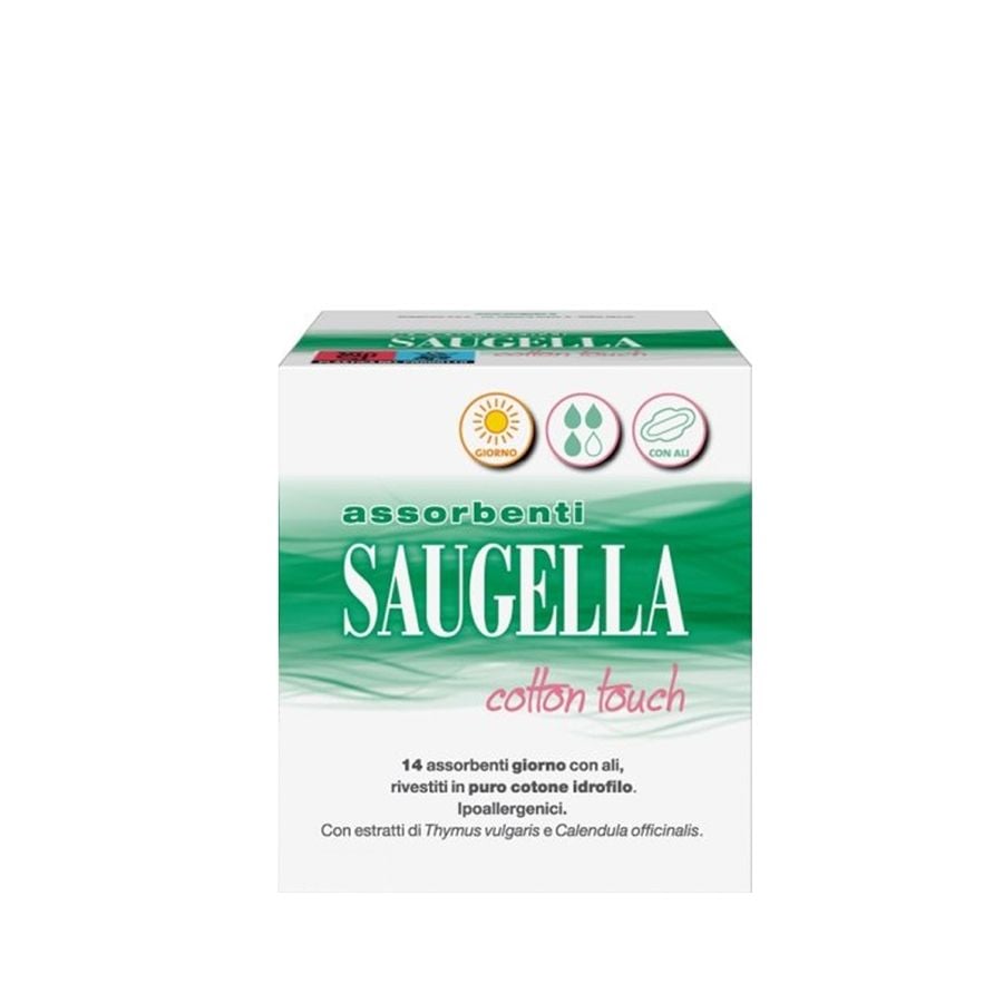 Saugella Assorbenti Giorno Cotton Touch 14 Pezzi - ZERO SPRECHI