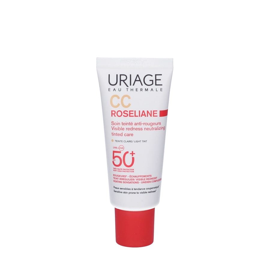 Uriage Roseliane CC Crema Colorata anti-rossori SFP 50+ Tinta Chiara 40ml