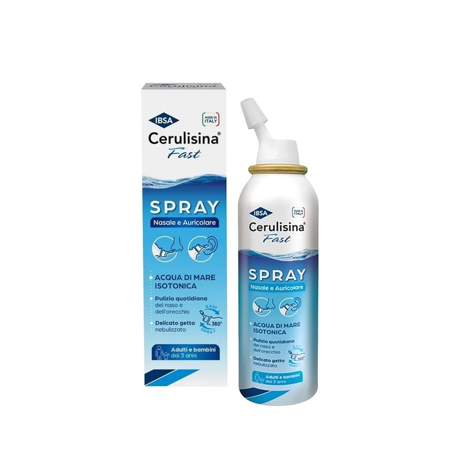 Cerulisina Fast Spray Nasale e Auricolare Doppio Erogatore 100ml