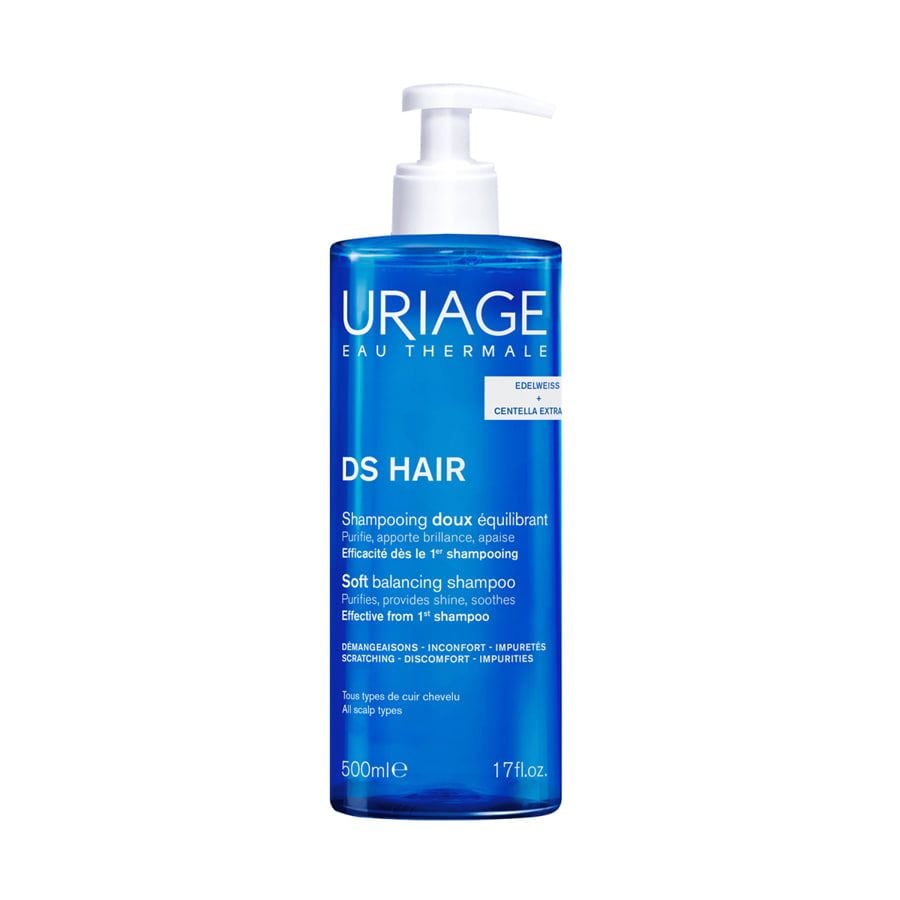 Uriage DS Hair Shampoo Delicato Riequilibrante - Senza Silicone 500ml