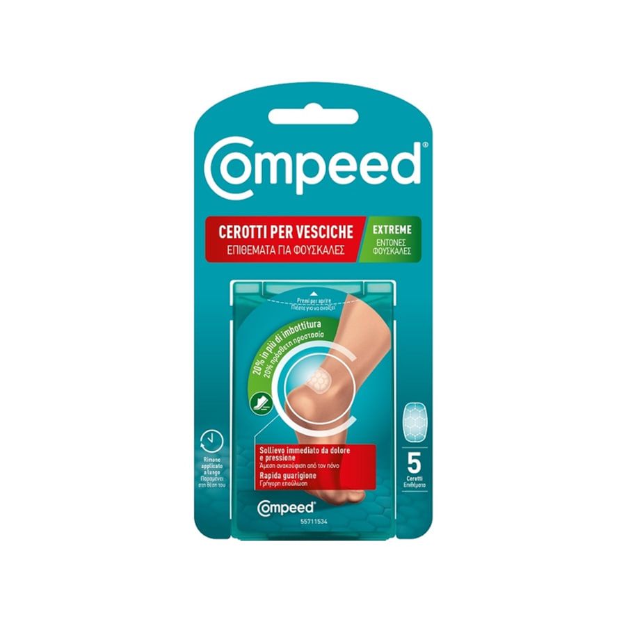 Compeed 5 Cerotti per Vesciche Estreme