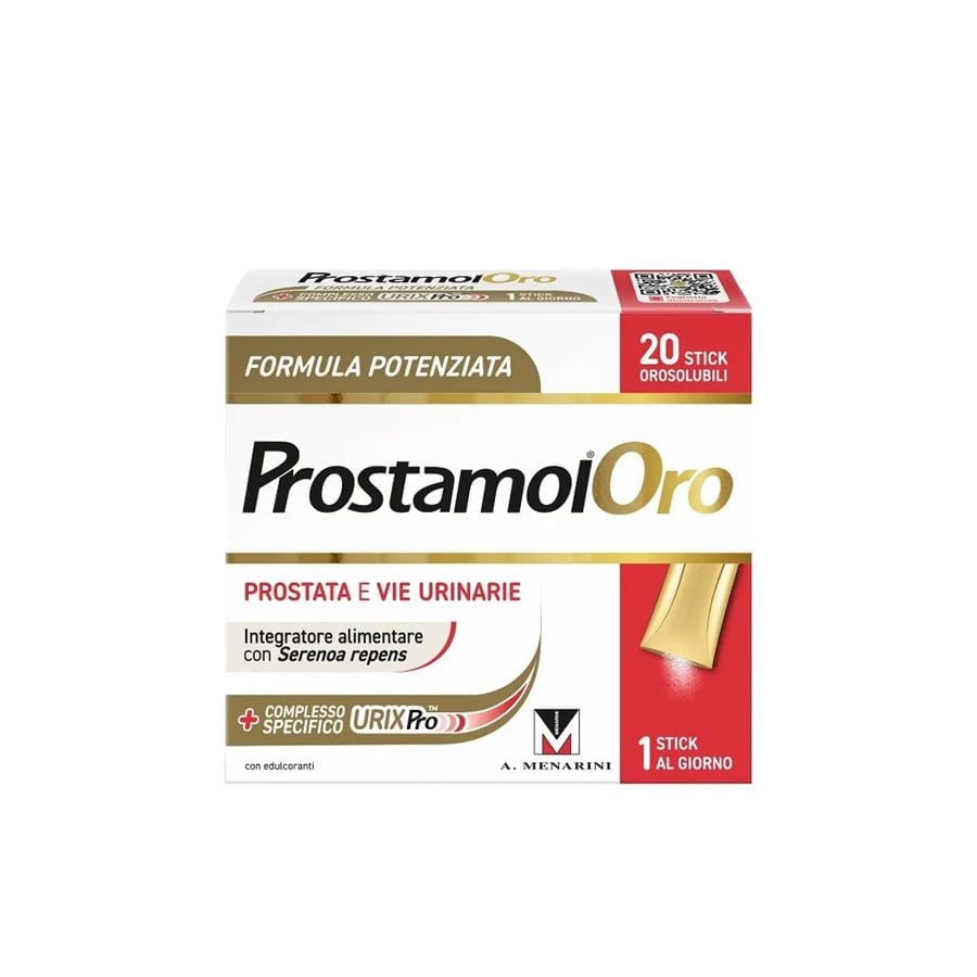 Prostamol Oro Integratore Prostata e Vie Urinarie 20 Stick Idrosolubili