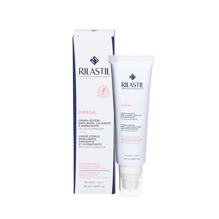 Rilastil Difesa Crema Sterile Emolliente, Lenitiva e Reidratante 50ml