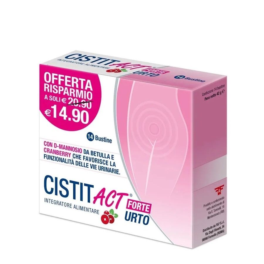 Cistit Act Forte Urto 14 Bustine - ZERO SPRECHI