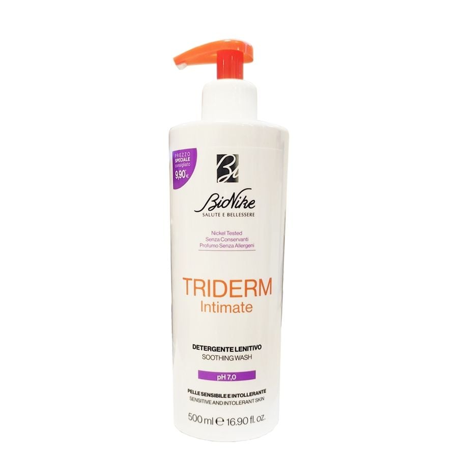 Bionike Triderm Intimate Detergente Lenitivo pH 7,0 500ml