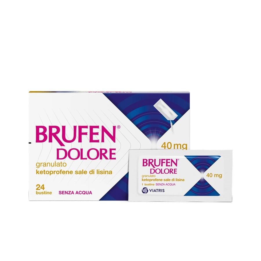 Brufen Dolore Granulato 24 bustine Senza Acqua 40mg