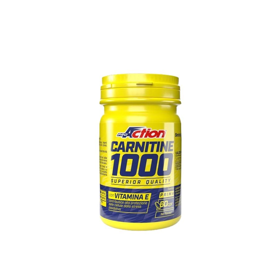 ProAction Carnitine 1000 con Vitamina E 60 Compresse 96g