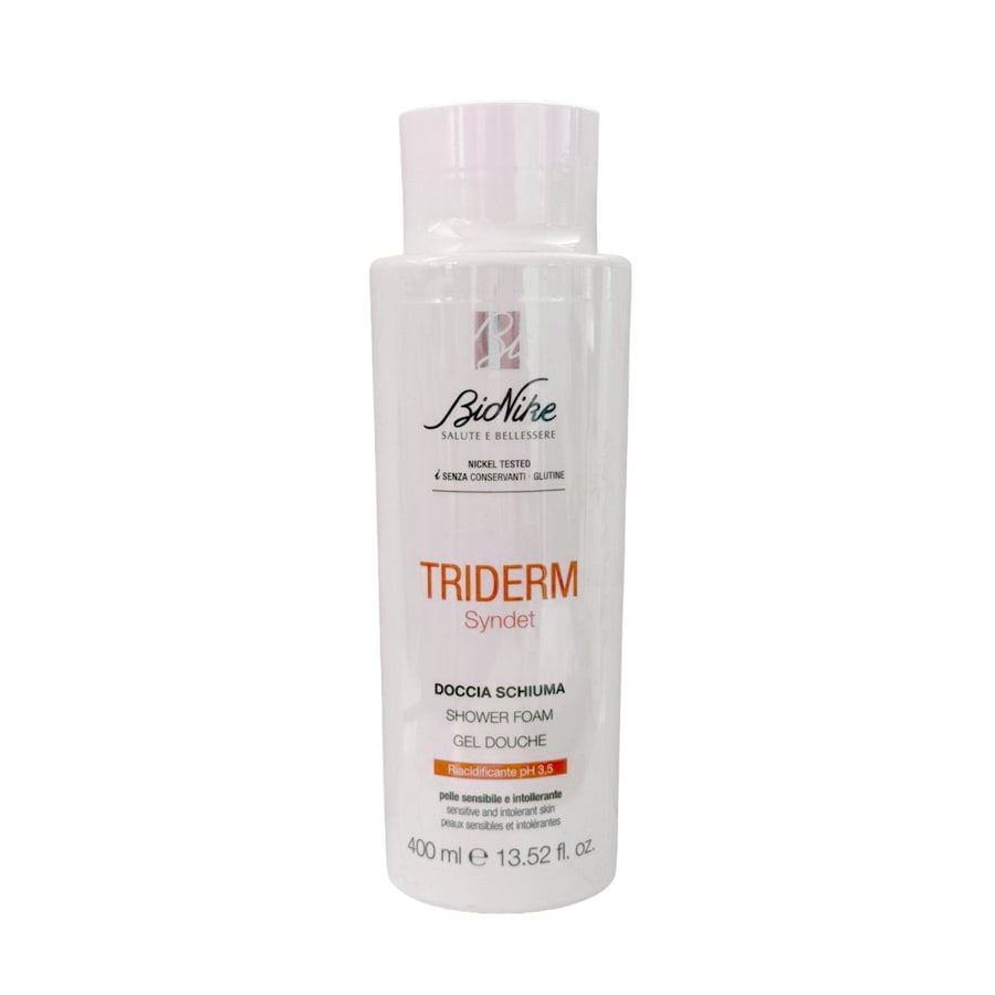 Bionike Triderm Syndet Doccia Schiuma Riacidificante pH 3.5 400ml