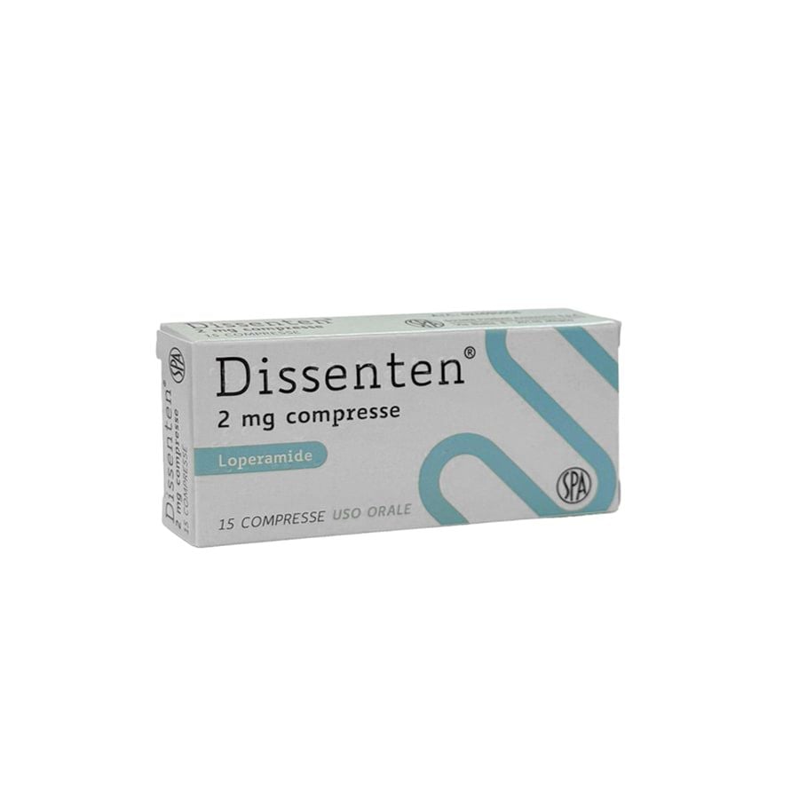 Dissenten 2mg Loperamide 15 Compresse