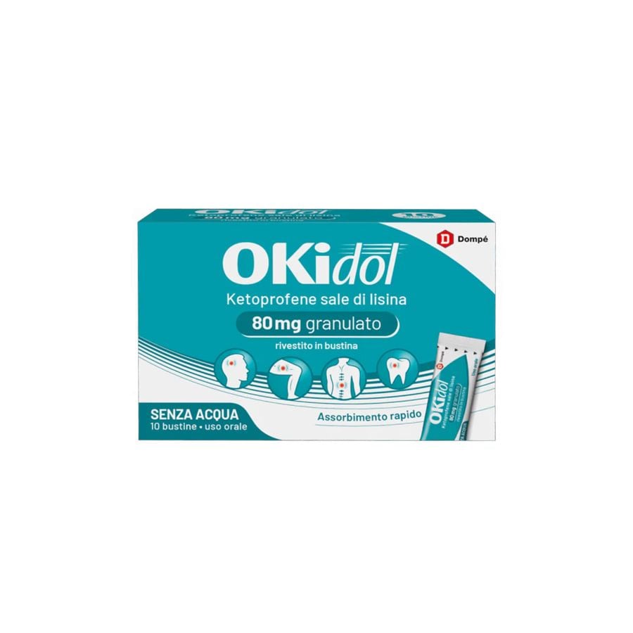 Okidol 80mg granulato 10 bustine