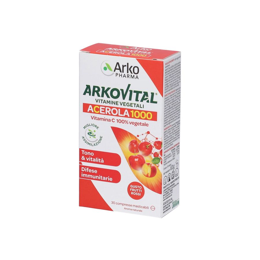 Arkovital Acerola 1000 Vitamina C 30 Compresse