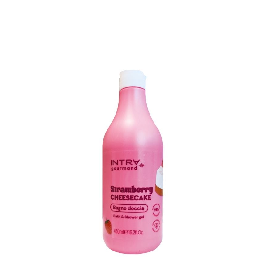 Intra Gourmand Bagno doccia 450ml Strawberry cheesecake