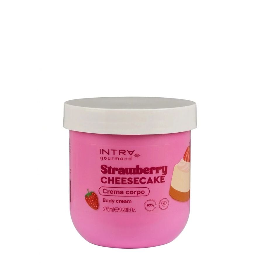 Intra Gourmand Crema Corpo 275ml  Strawberry Cheesecake