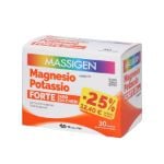 Massigen Magnesio e Potassio Forte Zero Zuccheri 30 Bustine PROMO