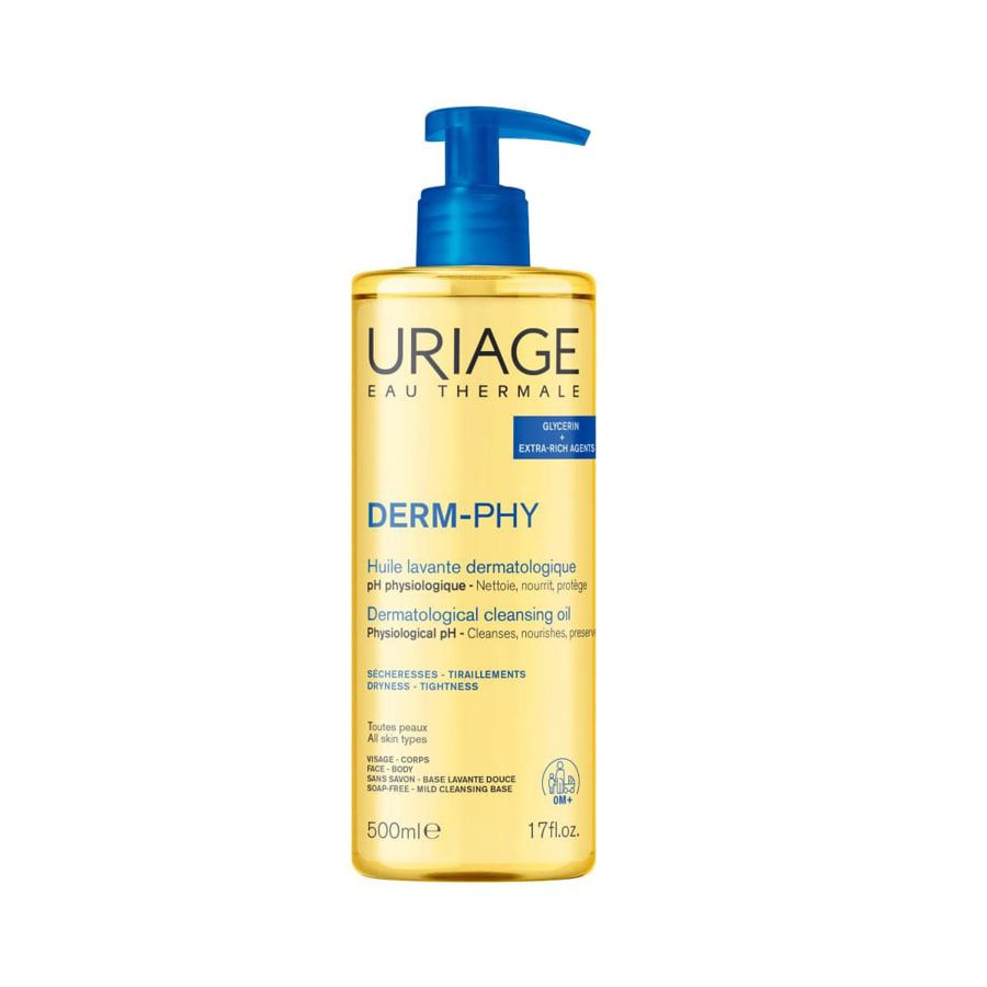 Uriage DERM-PHY Olio Lavante Dermatologico 500ml 