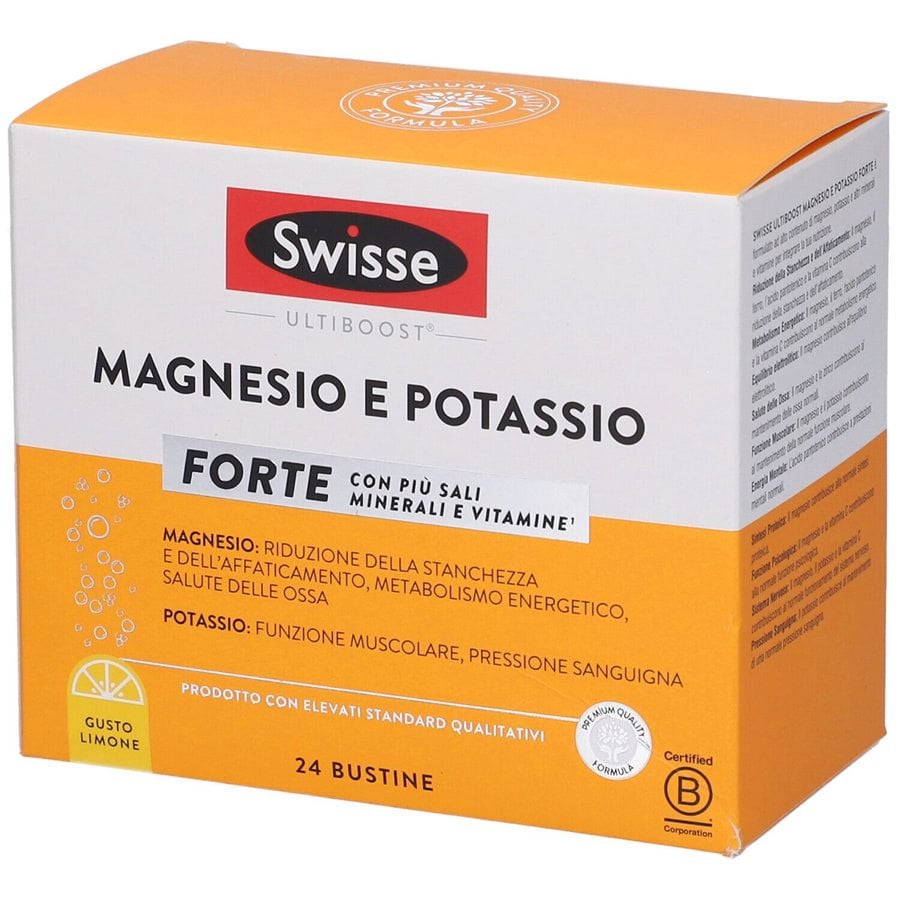 Swisse Magnesio e Potassio Forte 24 bustine