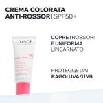 Uriage Roseliane CC Crema Colorata anti-rossori SFP 50+ Tinta Chiara 40ml