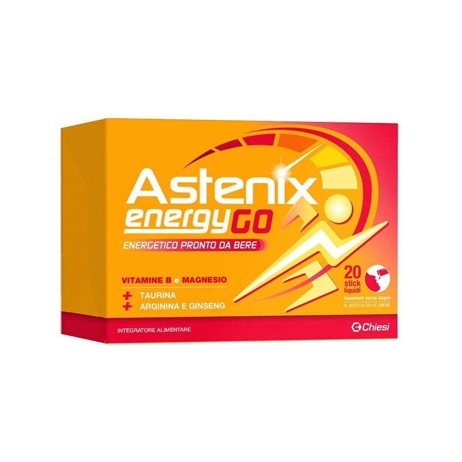 Asterix Energy GO 20 Stick Liquidi Gusto Cola e Limone 400ml