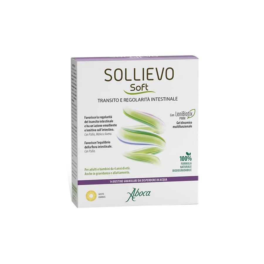 Aboca Sollievo Soft Gusto Ananas 14 bustine 53,2g