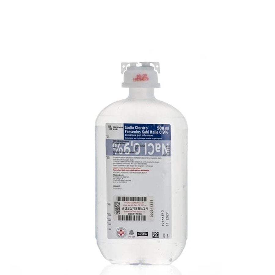 Sodio Cloruro FKI 0,9% 500ml