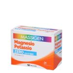 Massigen Magnesio e Potassio Zero Zuccheri 24 Bustine Gusto Arancia Rossa