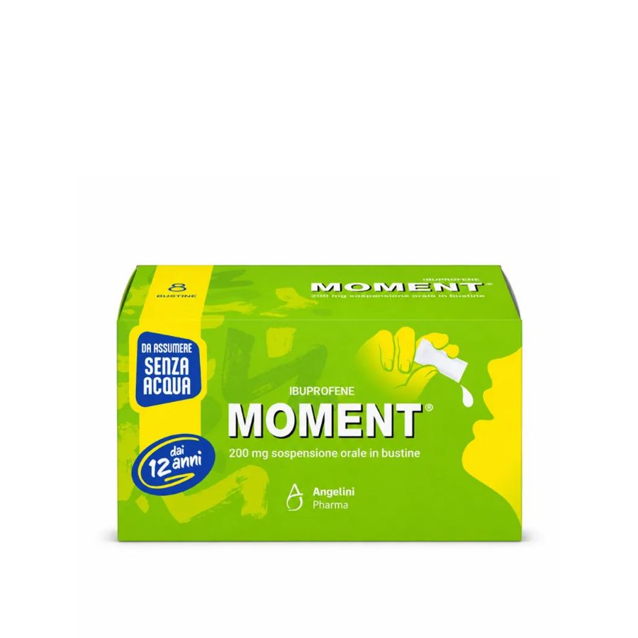 Moment Sciroppo Sospensione Orale 200mg 8 Buste
