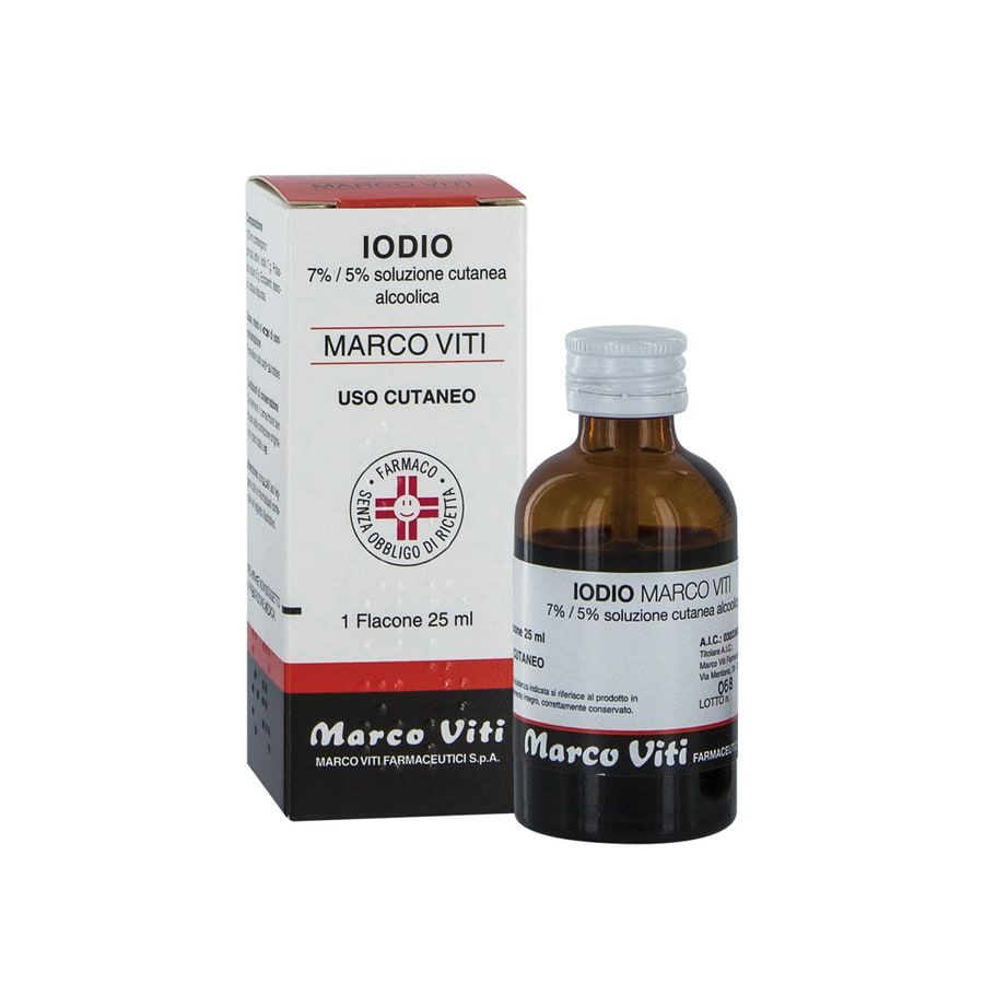Marco Viti Iodio Soluzione Alcoolica 25ml 1 Flacone
