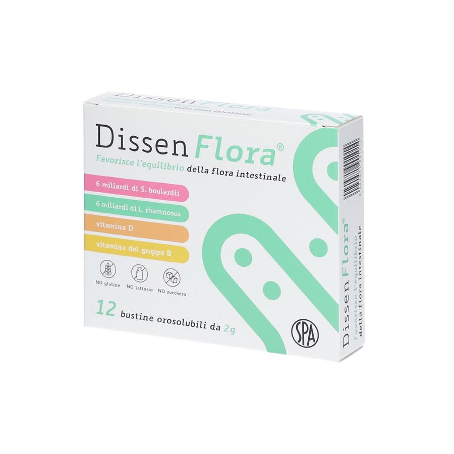 Soc.Pro.Antibiotici Dissen Flora 12 Bustine