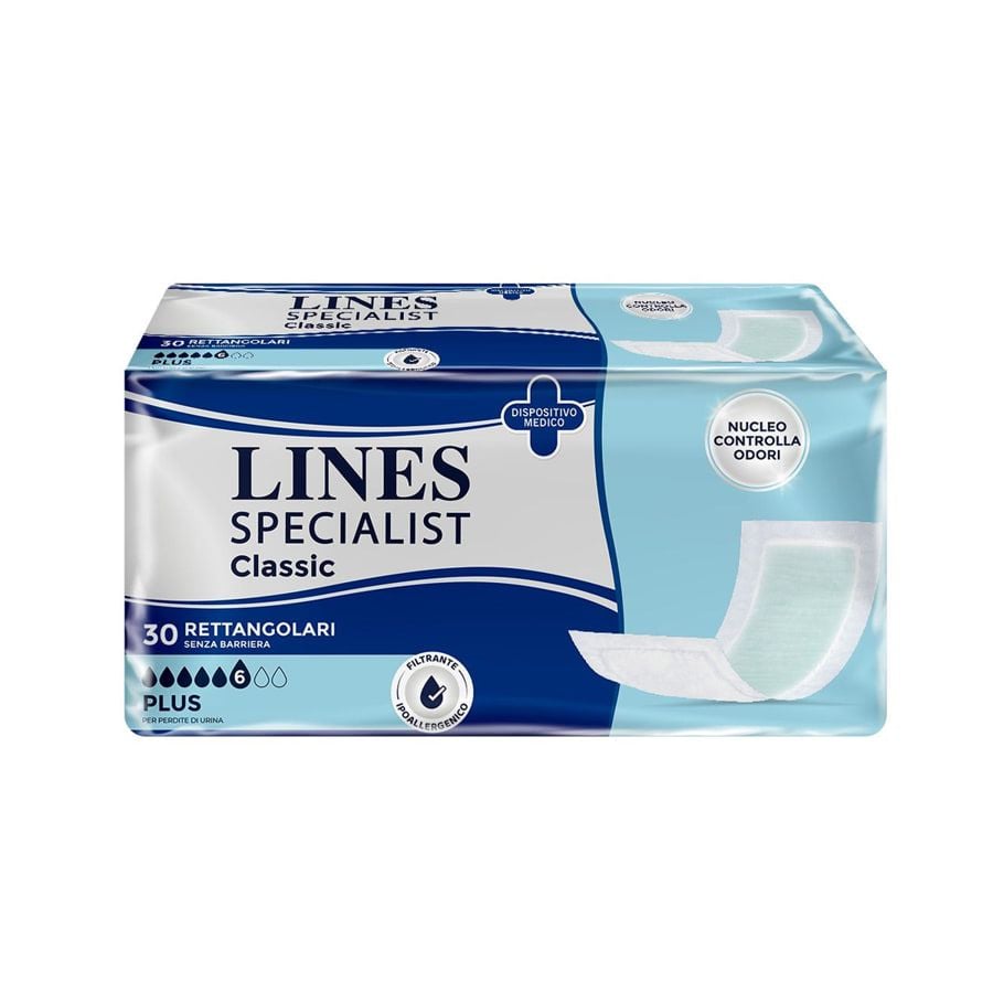 Lines Specialist Classic Rettangolare Senza Barriere 30pz