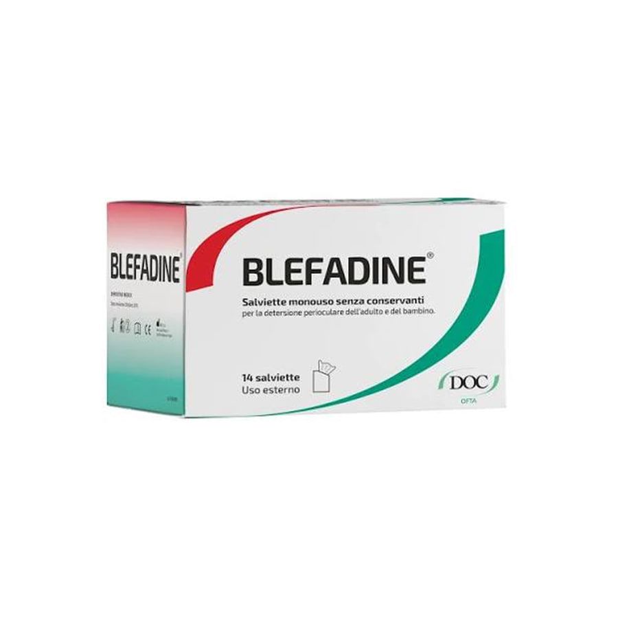 Blefadine Salviette Monouso Per Detersione Perioculare 14pz