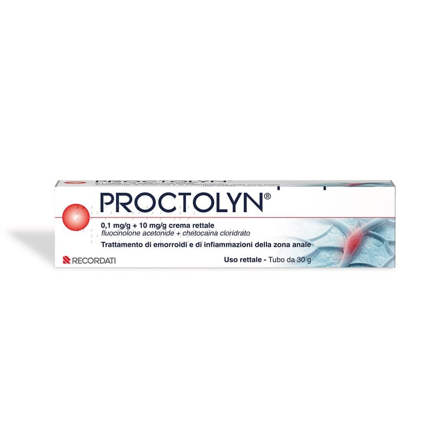 Proctolyn Crema Rettale 0,1MG+10MG 30gr