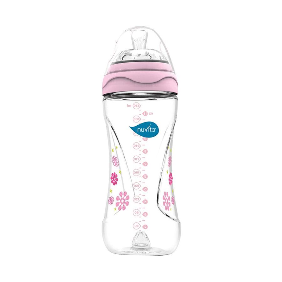 Nuvita Mimic Biberon Rosa 330ml