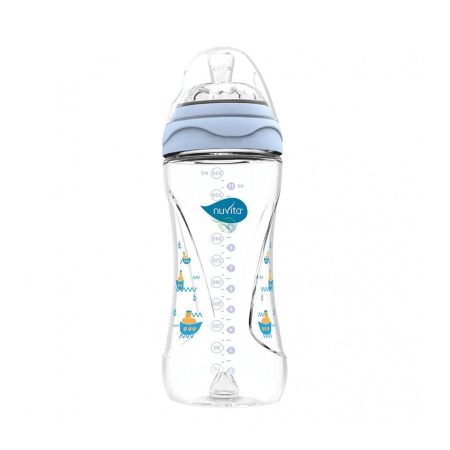 Nuvita Mimic Biberon Blu 330ml