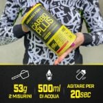 ProAction Energy Carbo Plus Gusto Arancia Rossa 530g